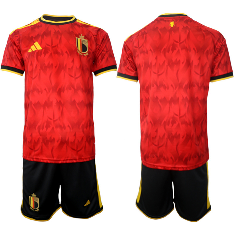 Men Belgium home #3 style 2026 World Cup Soccer jersey